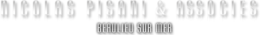 Nicolas Pisani and associates beaulieu sur mer